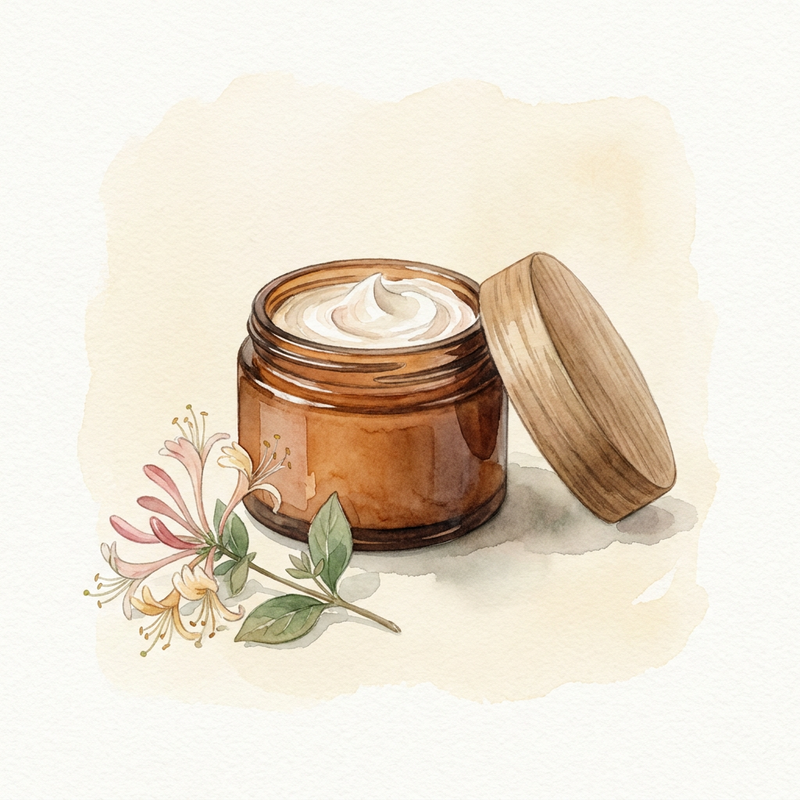 Watercolour illustration of Ultra Rich Body Butter — 7.5 oz